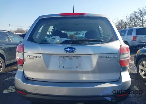 2014 Subaru Forester 2.5I из США, поврежденный, VIN JF2SJAACXEH420749